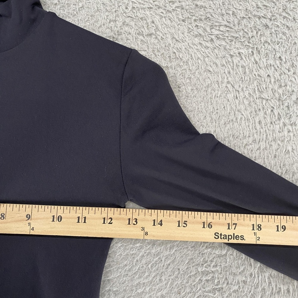 Babaton Bodysuit Womens XS Black Mock Neck Sleeve Aritzia Minimalist Capsule - Picture 5 of 14